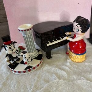 BETTY BOOP COLLECTOR CANDLE STICK